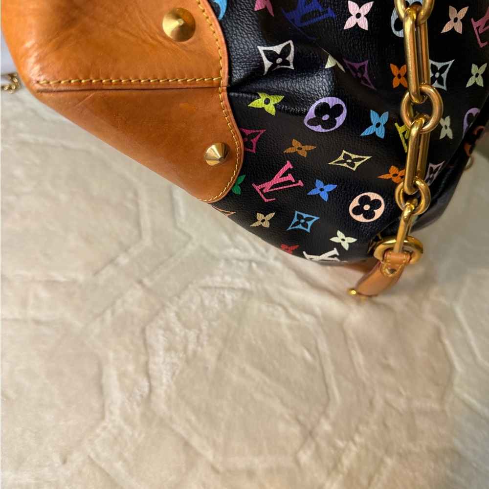 Louis Vuitton Murakami Multicolor Monogram Judy GM Bag - Picture 8 of 16